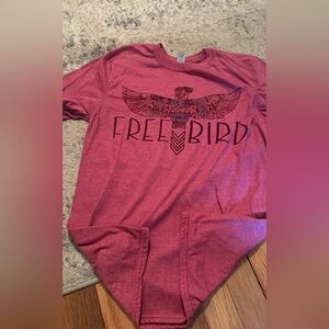 Free bird womens tshirt